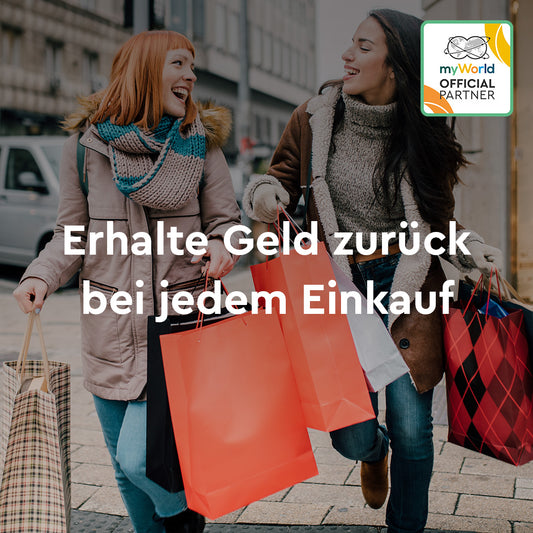 Cashback erhalten - myWorld Partner Shop